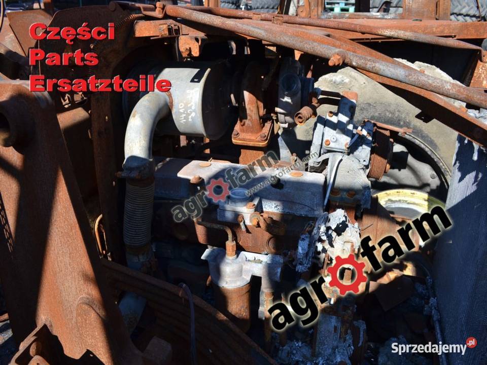 John Deere 6420 części silnik skrzynia biegów Byków