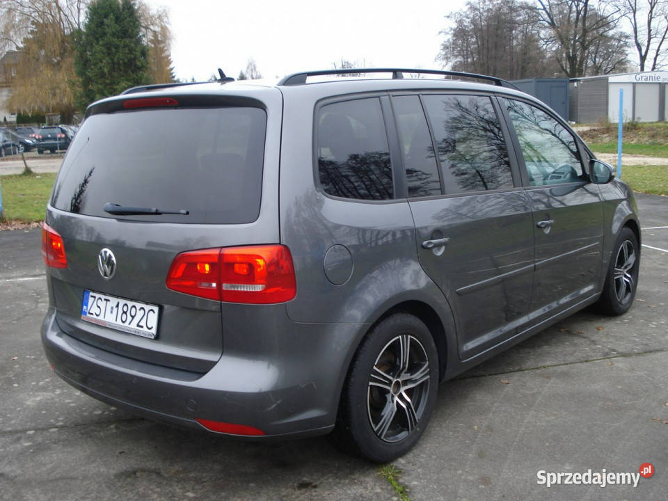Volkswagen Touran 7osobowyoszczędny II 20102015 relingi dachowe