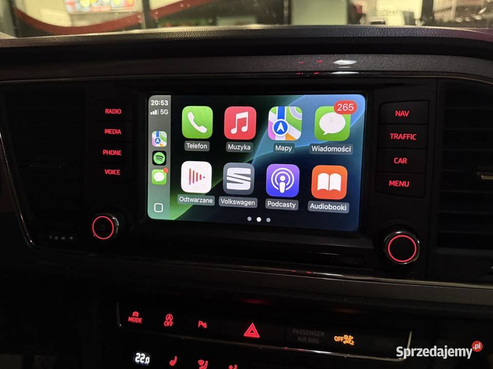 APPLE CARPLAY ANDROID AUTO FULL LINK SEAT MIB2 Kudowa-Zdrój