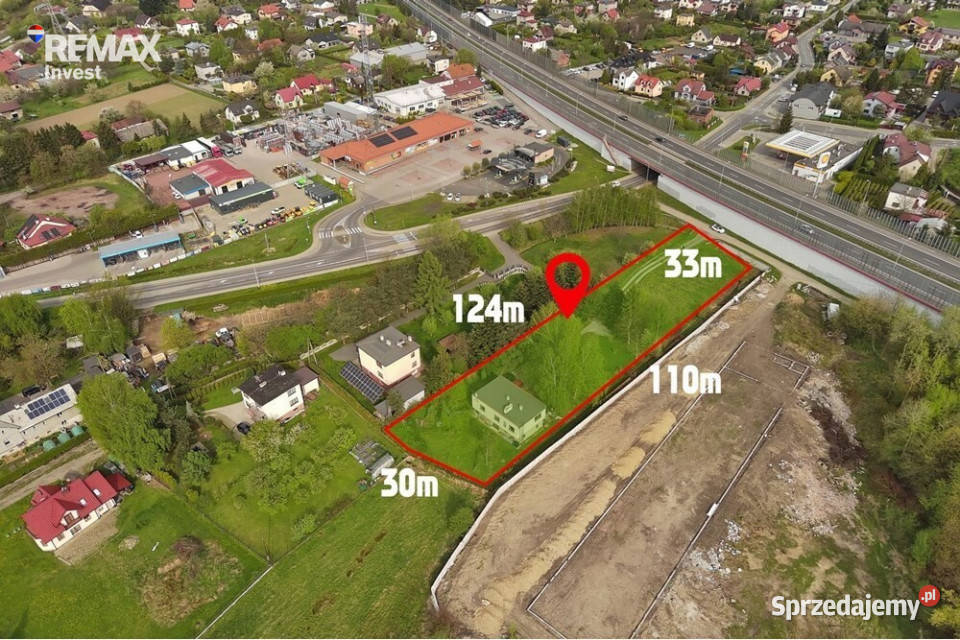 Działka usługowa 3590m2 centrum Bielsko-Biała sprzedam