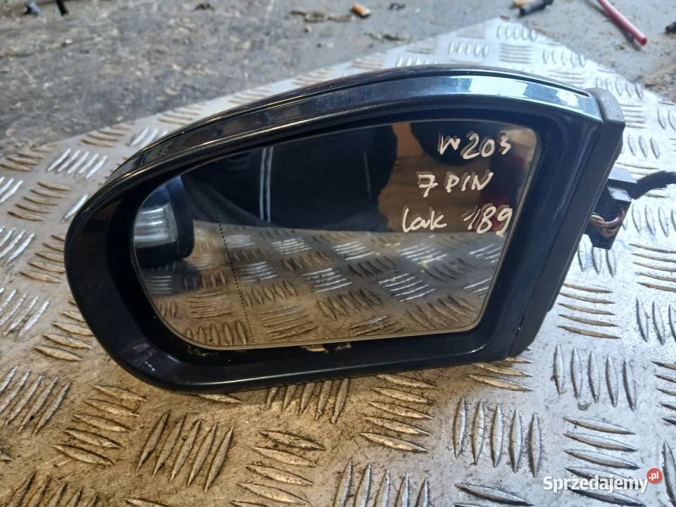 Lusterko lewe elektryczne Mercedes w203 EU osobowe małopolskie