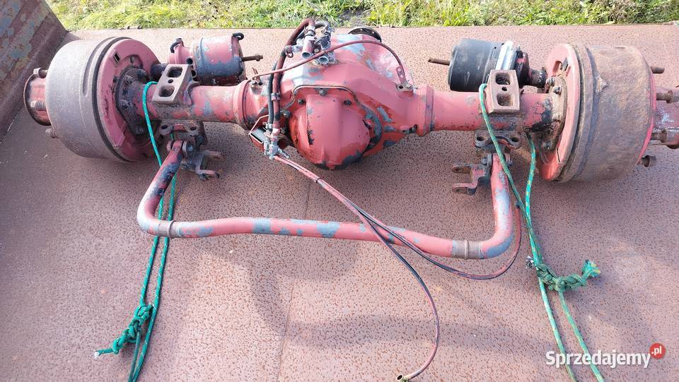 Oś most belka koła 195 do budowy przyczepy Radostowo