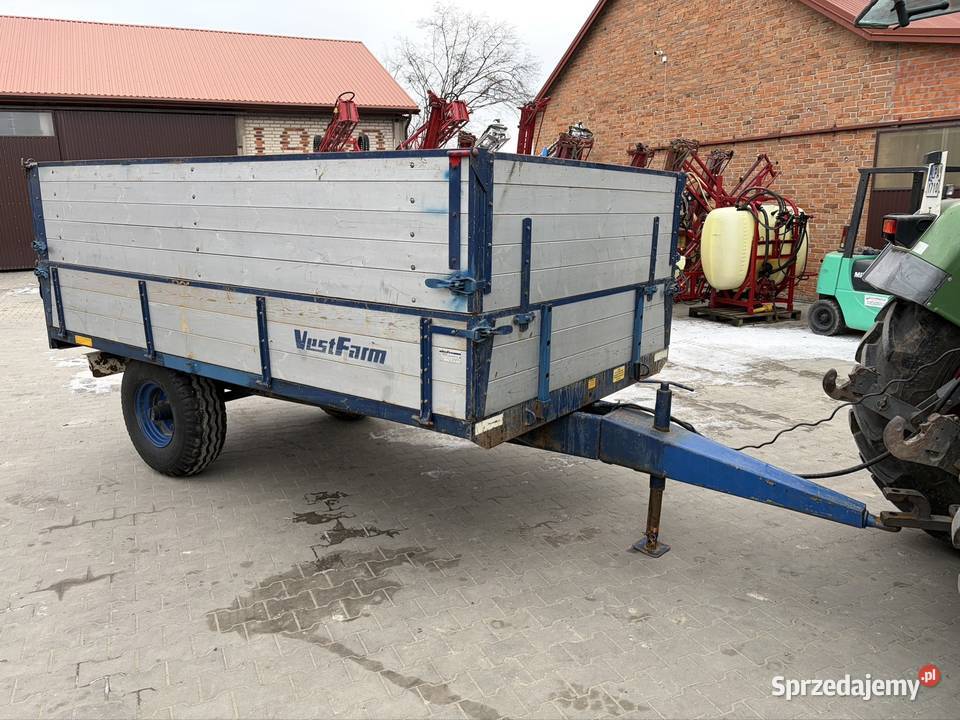 Przyczepa wywrotka Vestas jednoosiowa