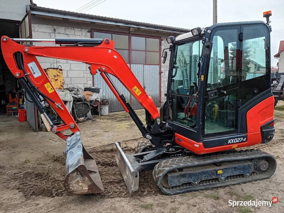 Minikoparka Kubota KX0274 mazowieckie Wach