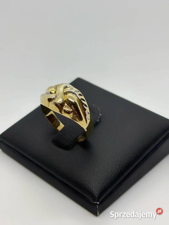 Złoty pierścionek pr 585 203g Rozmiar 15 Elbląg