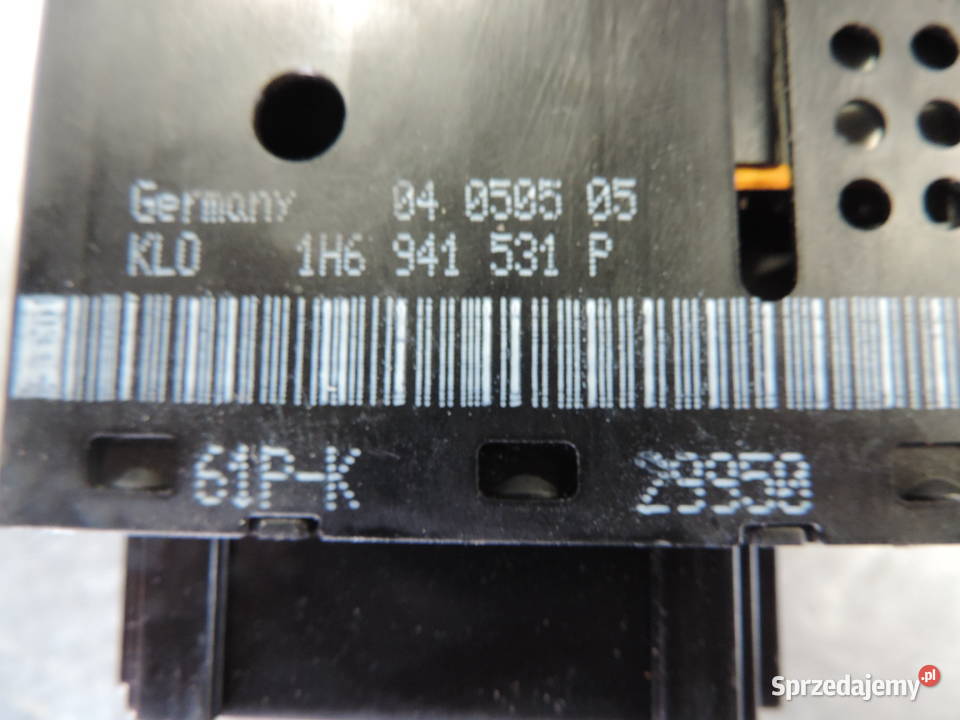 WŁĄCZNIK ŚWIATEŁ VW GOLF 3 1H6941531P małopolskie Nowy Sącz