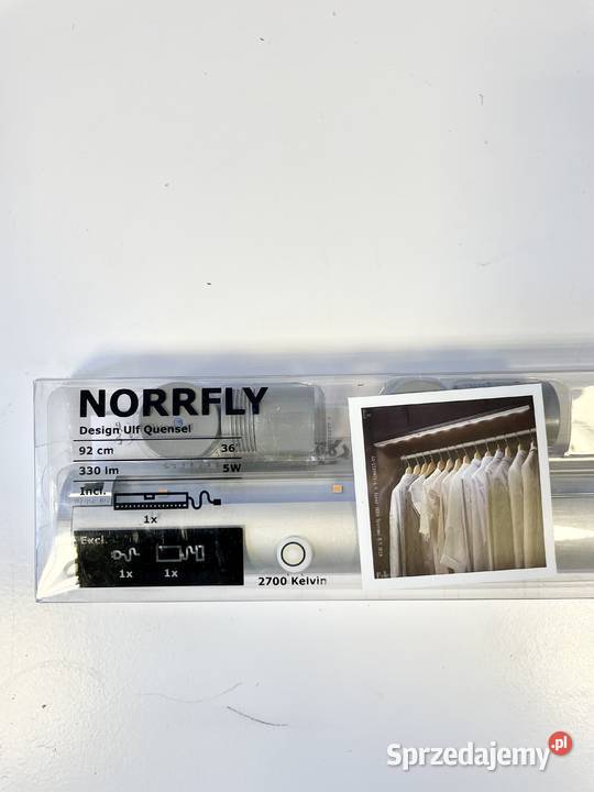 Ikea Norrfly Listwa Oświetleniowa Led 92 Oświetlenie mazowieckie Warszawa sprzedam