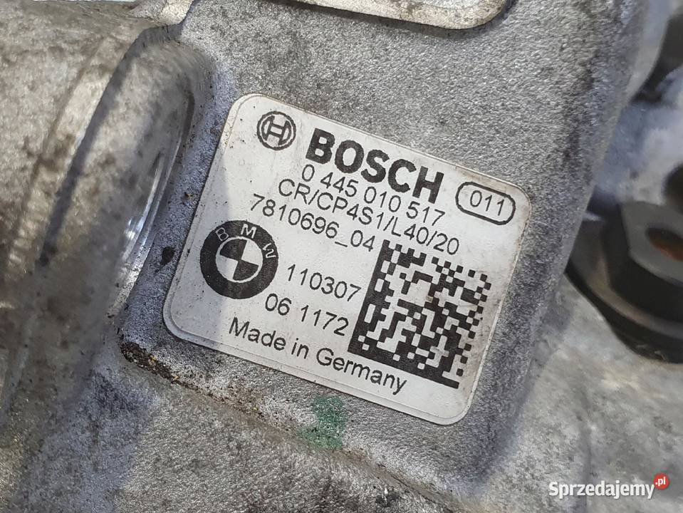 BMW F10 F11 20 D POMPA WTRYSKOWA 0445010517 sprzedam