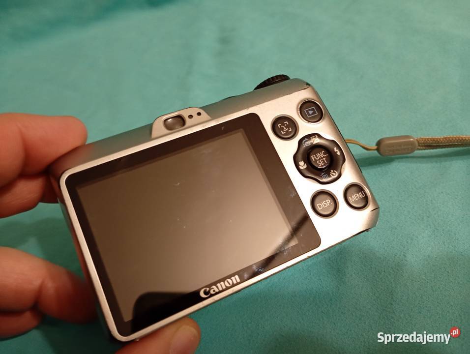 Ładny Canon A1200 Zasilany z 2 paluszków śląskie Katowice sprzedam