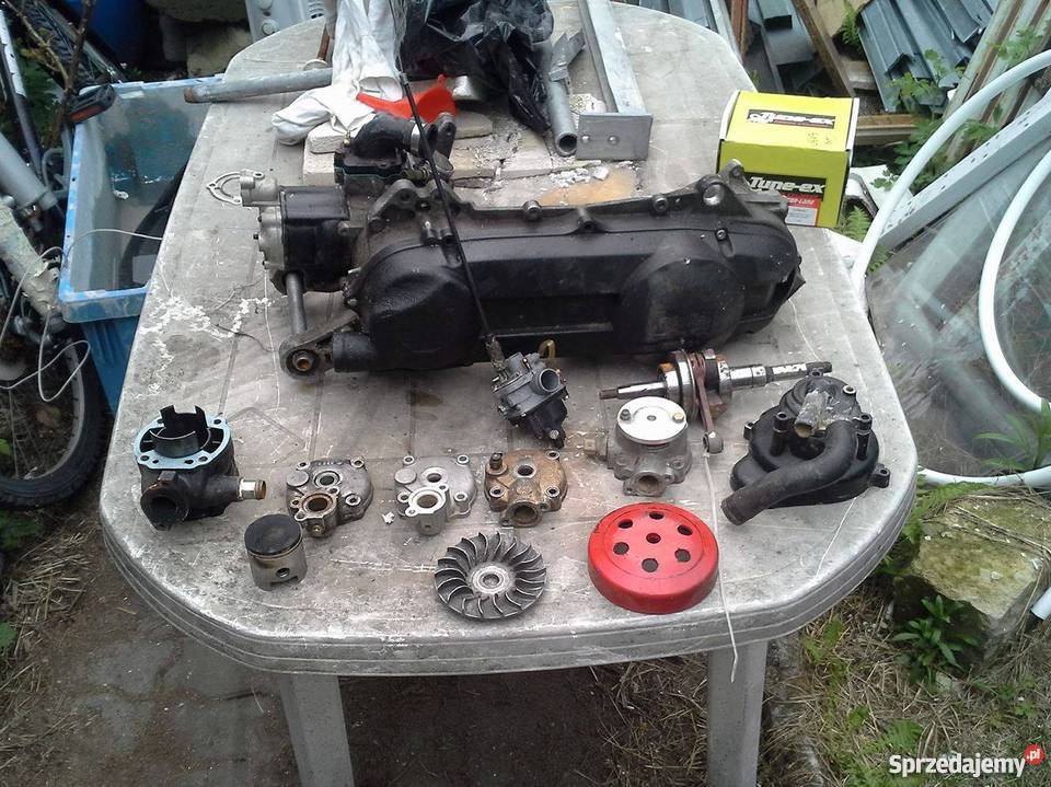 Aprilia sr 50cc 2 silniki masa części 14700km Radom
