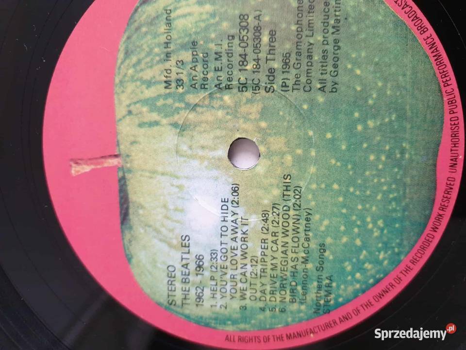 The beatles płyty winylowe 2 Leżajsk sprzedam