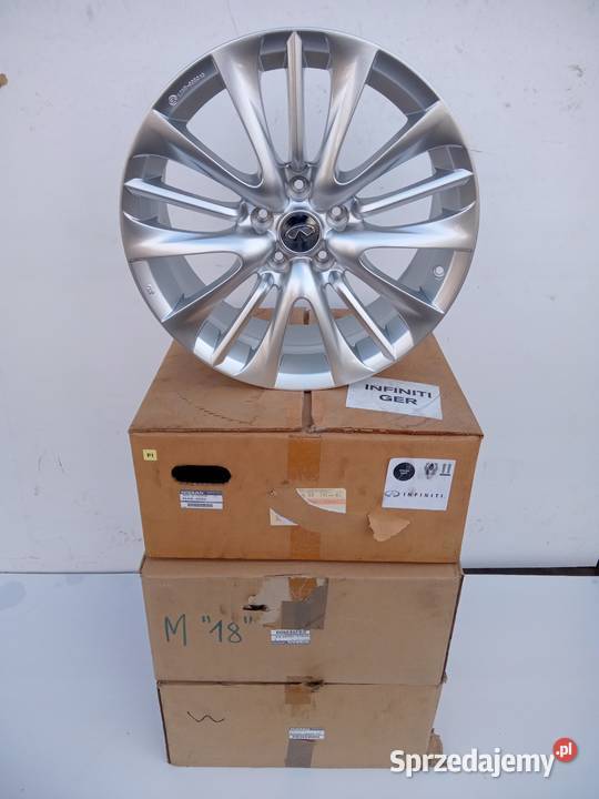 FELGI 18 18x8J ET43 INFINITI Q70 M30D M35 M37 wielkopolskie Nowy Tomyśl