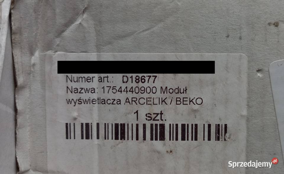 Wyświetlacz zmywarki BEKO Mińsk Mazowiecki