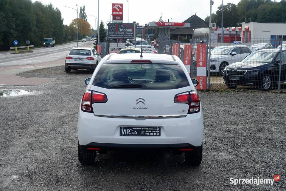 Citroen C3 12 82 LIFT 1 właściciel KSerwisowa biały Citroën Buczkowice