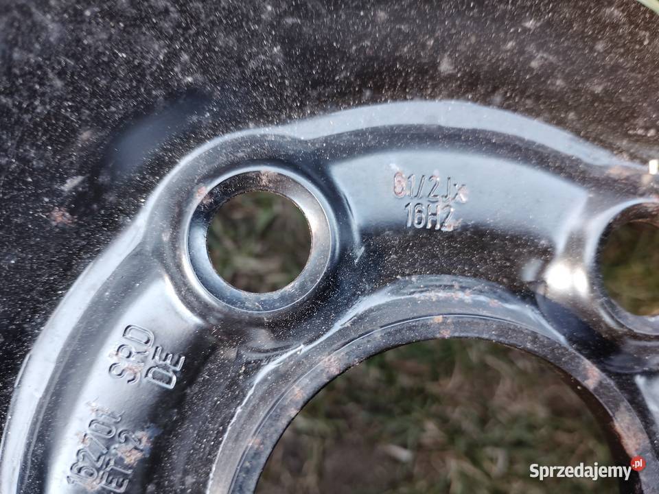 KOŁO DOJAZDOWE VW SKODA 5x100 R16 Międzychód