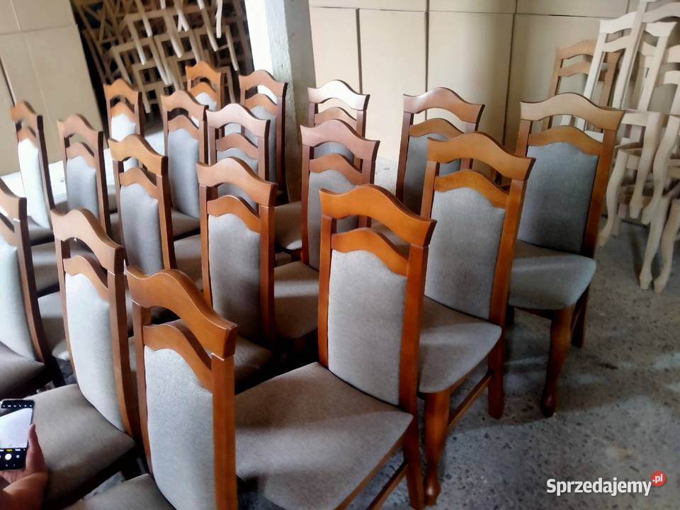 Nowoczesne krzesła bukowe Kozubszczyzna