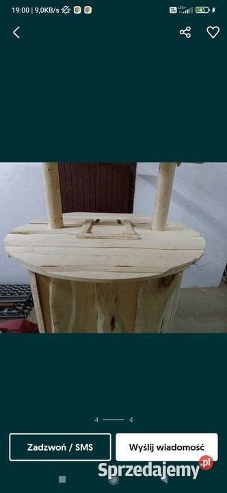 Studnia ogrodowa drewniana Kolbuszowa sprzedam
