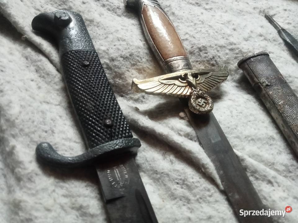 Bagnet niemiecki KS 1901 WH 1939r Kordzik niem mazowieckie Grójec