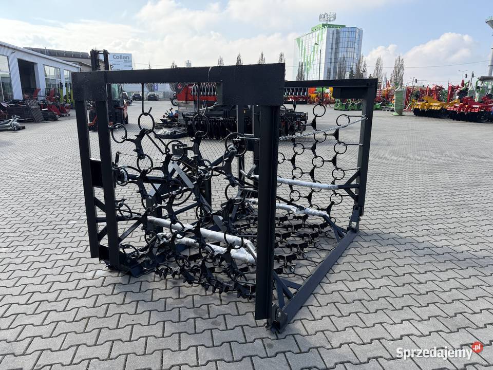 Włóka łąkowopolowa 5m 2siłowniki MetalTechnik Opatówek