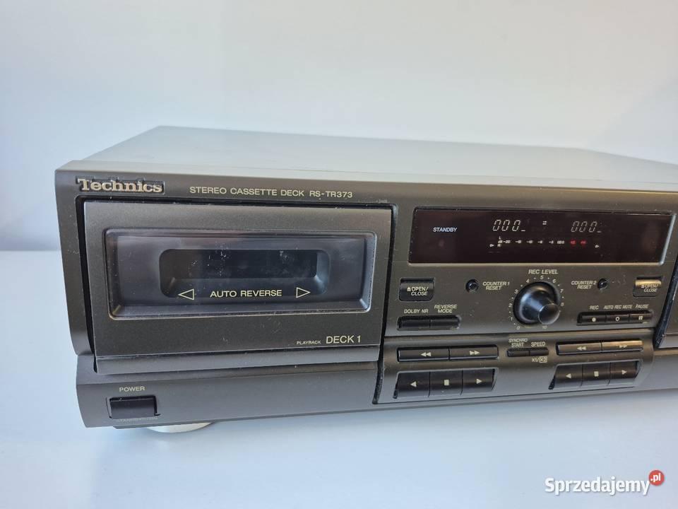Technics RSTR 373 magnetofon kasetowy Jawor