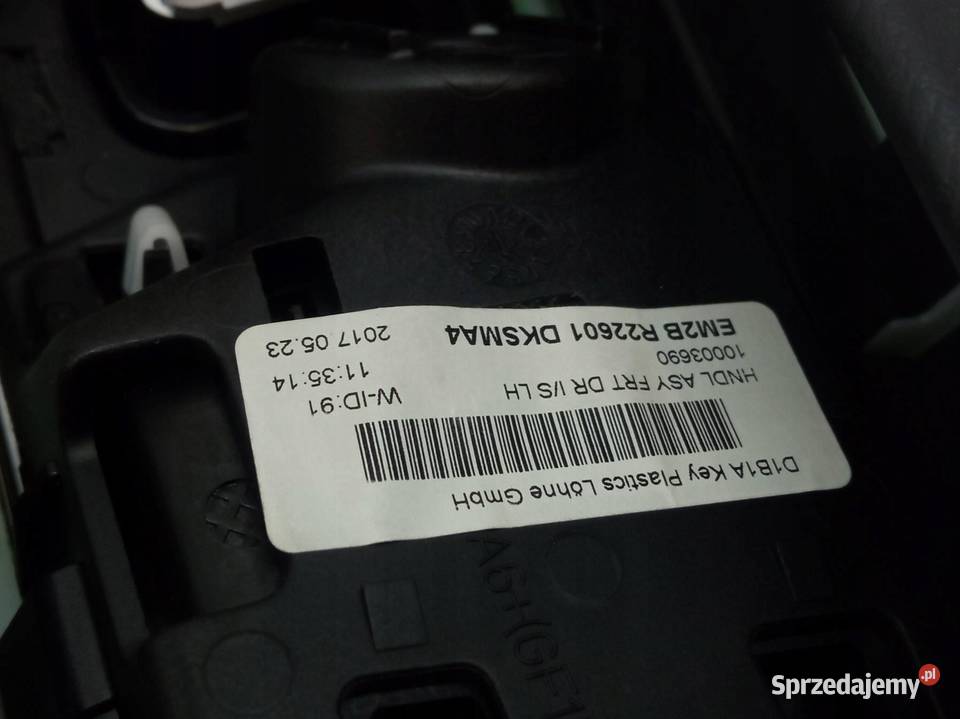 TAPICERKA BOCZEK LEWY PRZÓD KIEROWCY MK2 Ford S osobowe Tapicerki samochodowe sprzedam