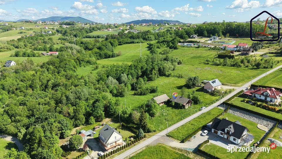 Działka budowlana 61 ar Trzetrzewina gm Chełmiec sprzedam