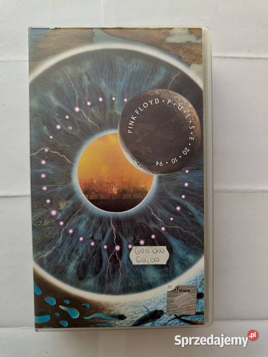 PULSE Koncert Pink Floyd w Londynie Kaseta VHS Gdynia