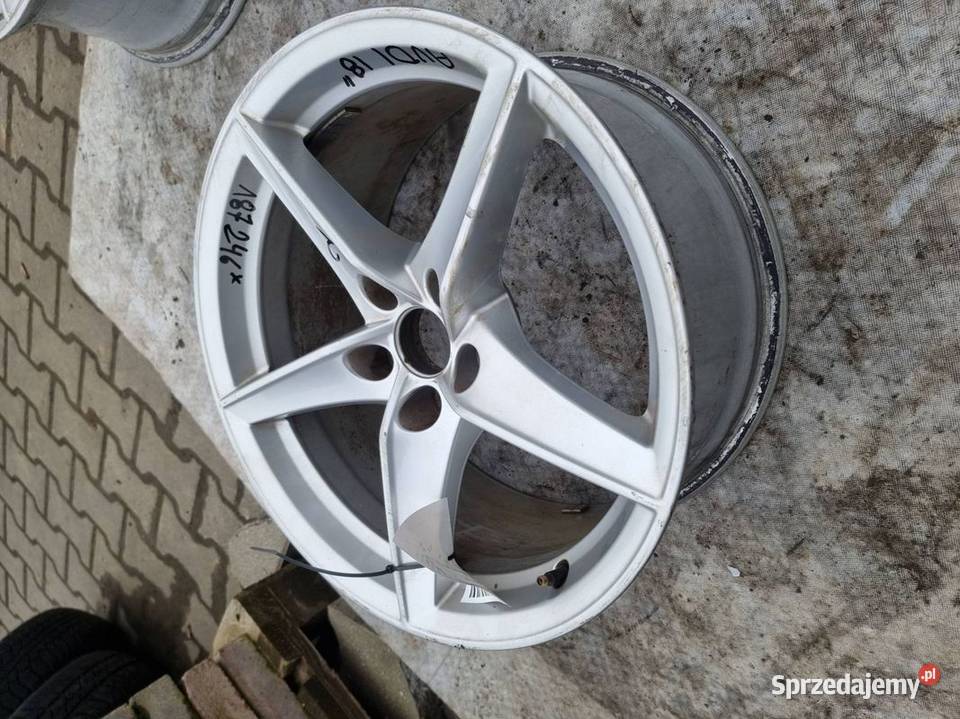 FELGA ALUMINIOWA 18 AUDI A4 B8 8W0601025BG osobowe Pozostałe kujawsko-pomorskie Lipno