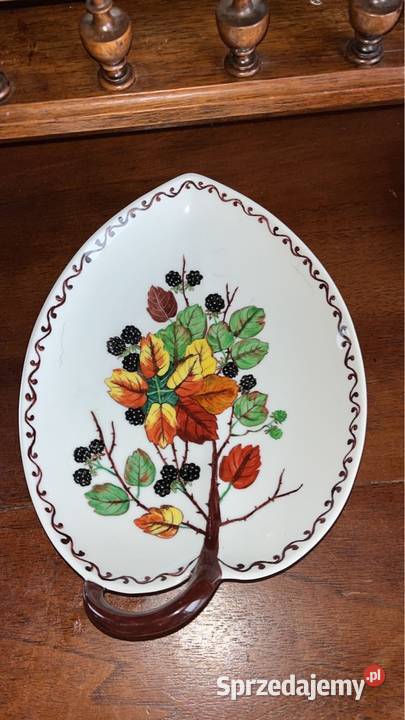 Patera listek Lyngby Dannmark Ręcznie malowana Gdańsk sprzedam
