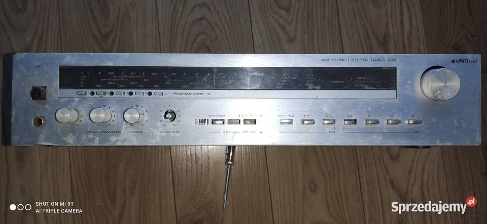 UNITRA Diora Amplituner Tosca 303 PRL podlaskie Białystok sprzedam