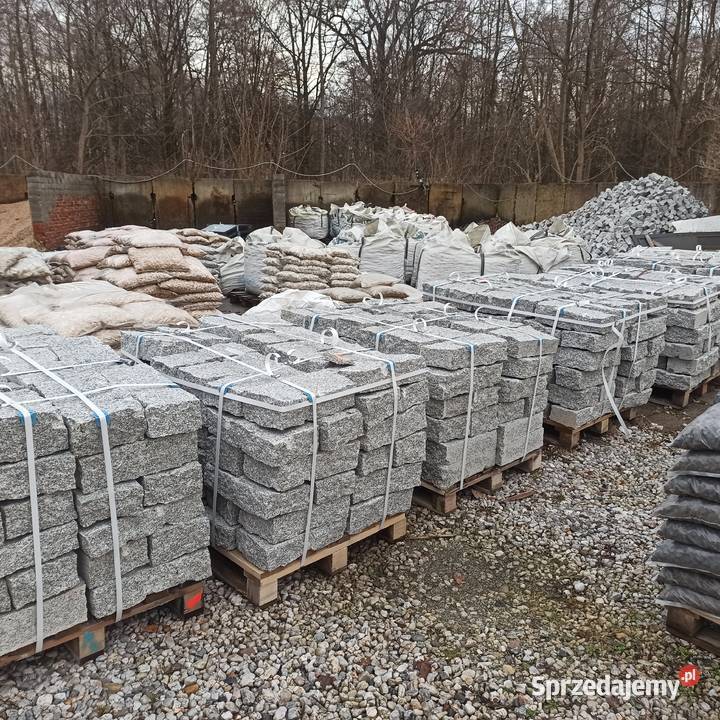 Kamień Murowy Szary 102040 opornik granitowy Oświęcim sprzedam