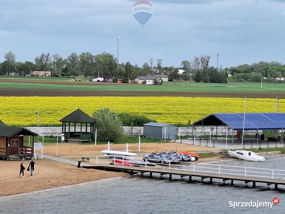 Działka 3823 m z linią brzegową stawem Choceń