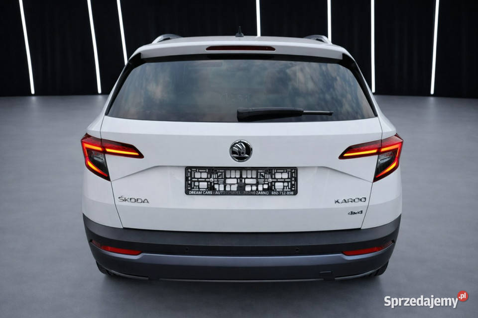 koda Karoq 20 automat DSG4x4panorama dachkamera małopolskie Żabno