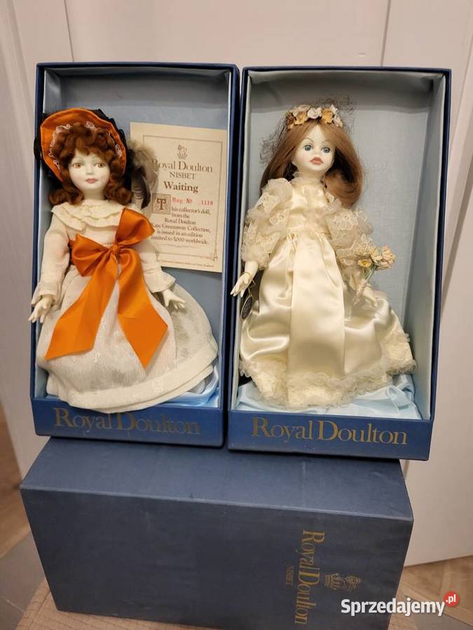 Lalki porcelanowe Royal Dulton pomorskie