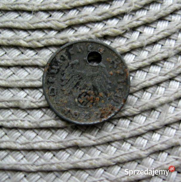 Niemcy 5 Pfennig 1940r F wielkopolskie Kalisz