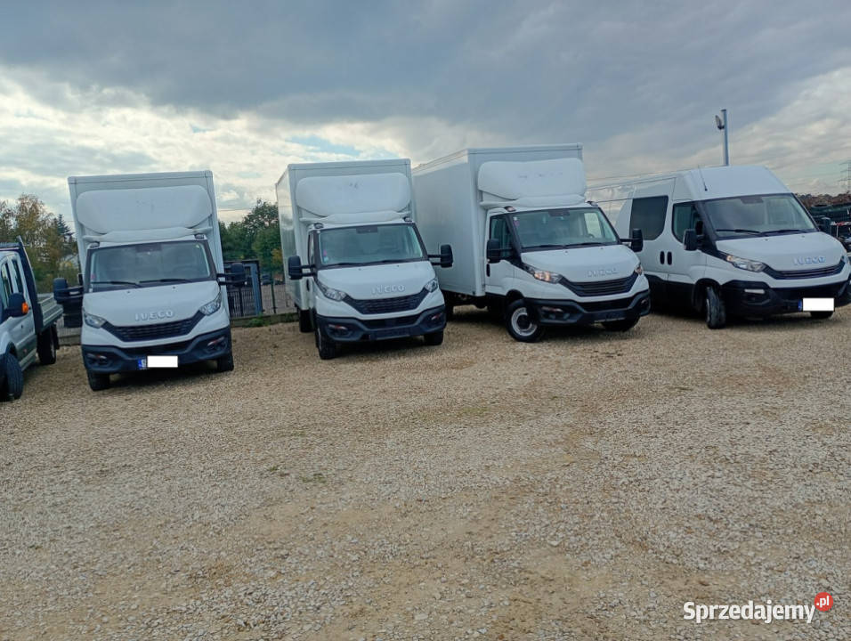 Iveco Daily 35S14 klima 3 osobowy pojedyńcze śląskie Chełm Śląski sprzedam