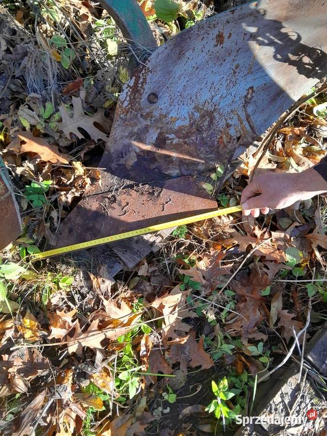 Pług jednoskibowy odwracany kubota yanmar John Deere