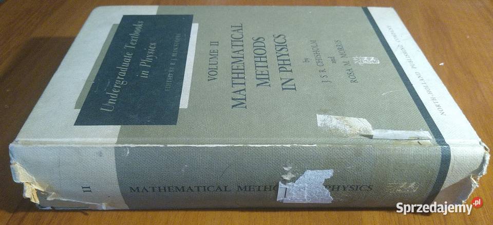 Mathematical methods in physics Chisholm a Rok wydania 120