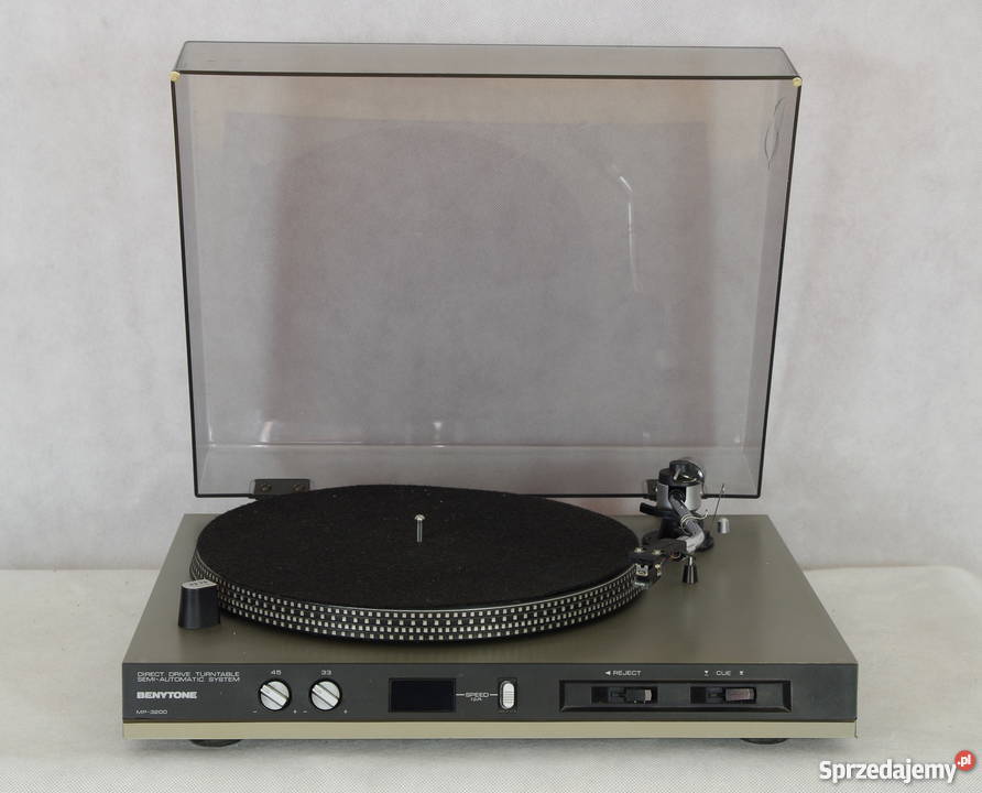 Benytone MP 3200 japoński gramofon półautomat Szczodre