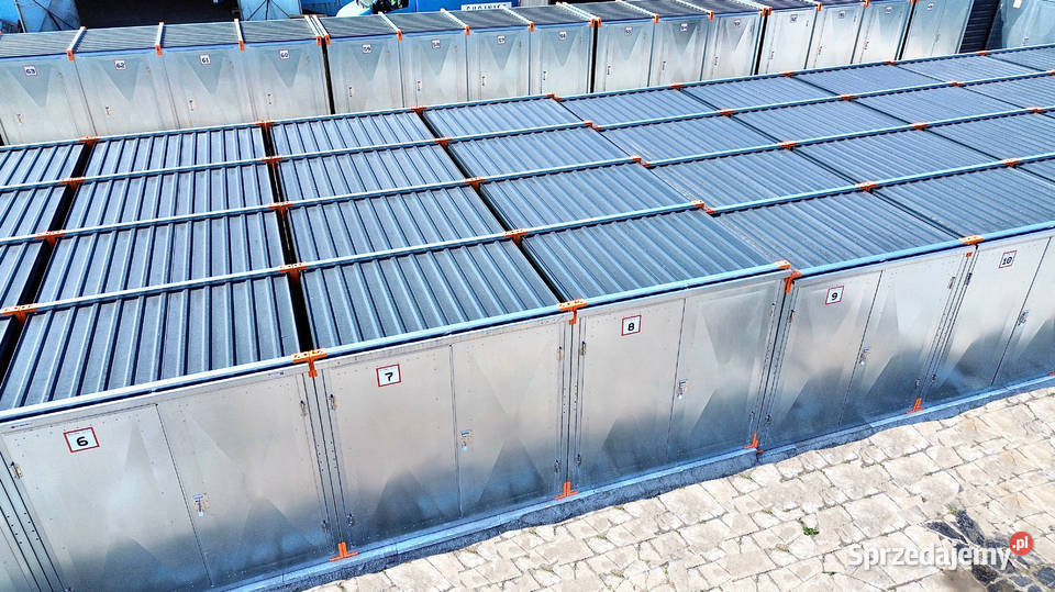 TUBOX magazyny na wynajem 2m do 12m BOXY GARAŻE pomorskie