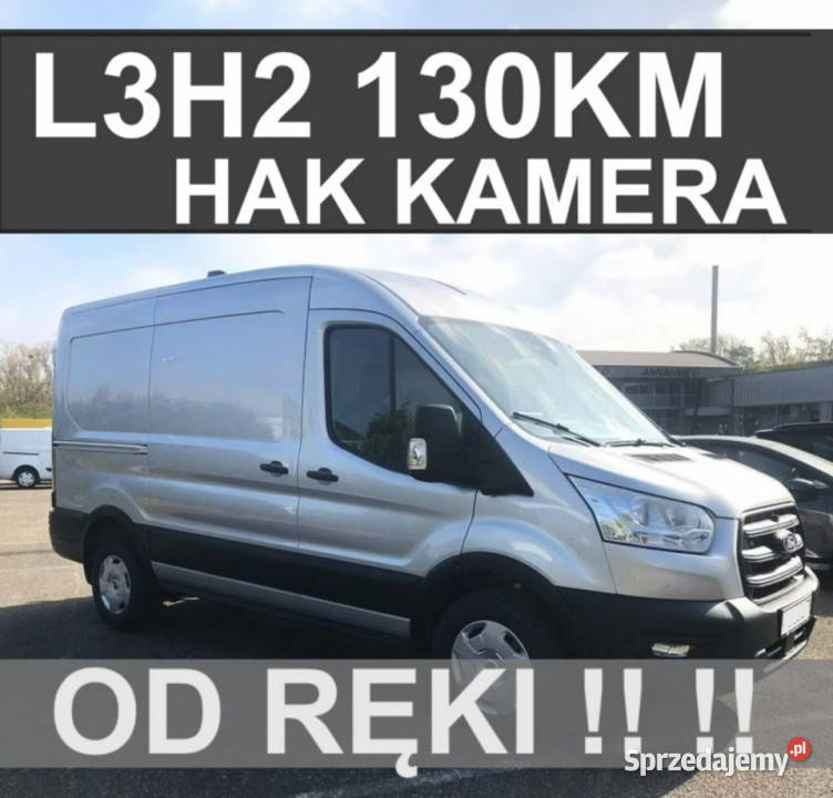Ford Transit L3H2 130 Super Niska Hak Kamera komputer pokładowy Szczecinek