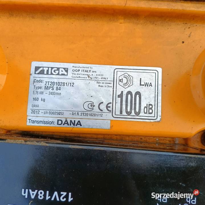 Kosiarka Traktorek Stiga MPS 84 Pielgrzymka sprzedam