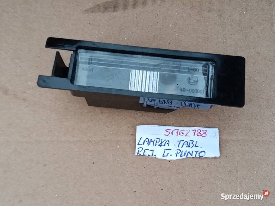 Lampka oświetlenia tablicy rejestracyjnej Grande Chorzów