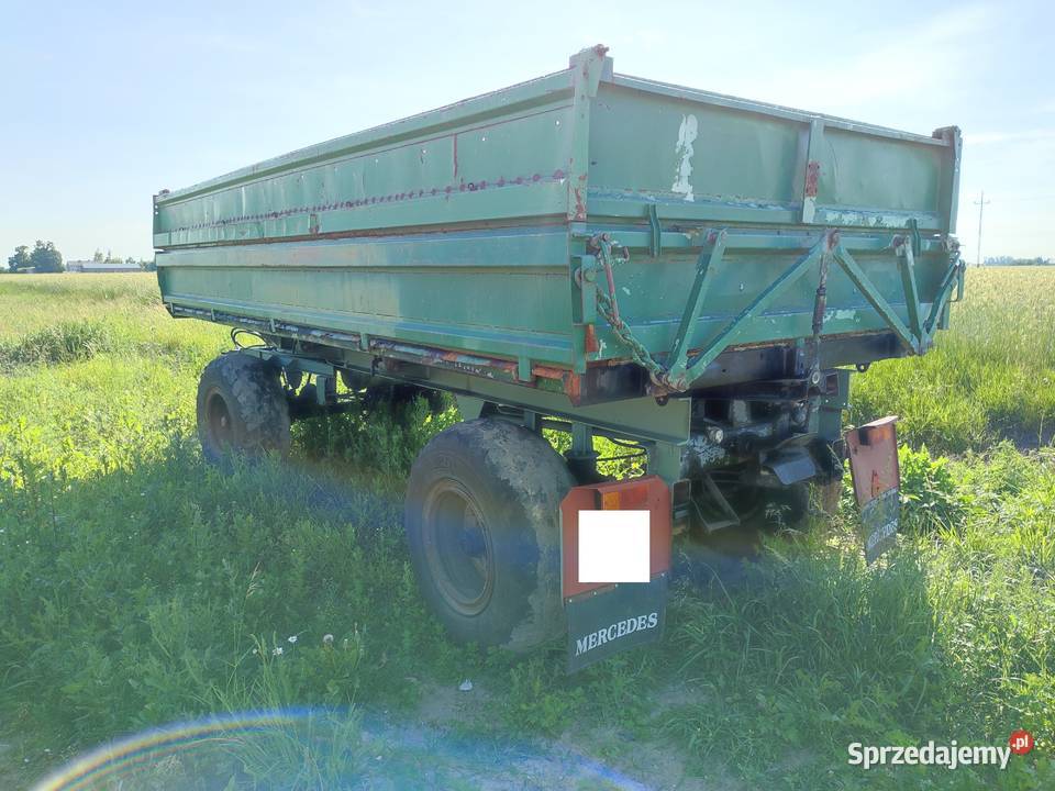 HL HW 8011 Przyczepa rolnicza Sierpc sprzedam