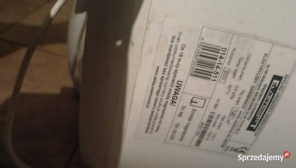 Bojler elektryczny 140 litrów Bojlery Włocławek