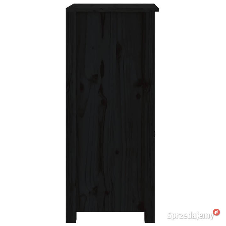 Szafka czarna 40x35x80 lite drewno sosnowe Warszawa