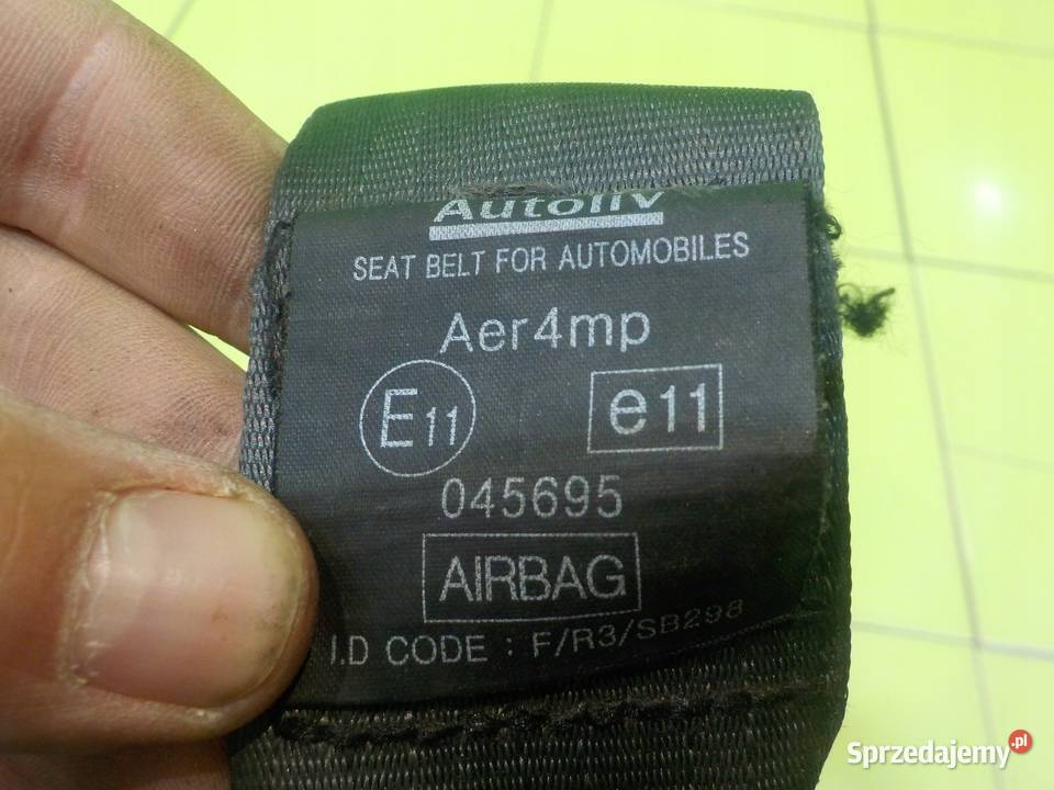 KIA SOUL I 11r pas bezpieczenstwa prawy przod z Suków