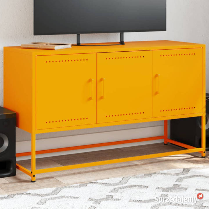 Szafka pod telewizor musztardowa 1005x39x605 Warszawa