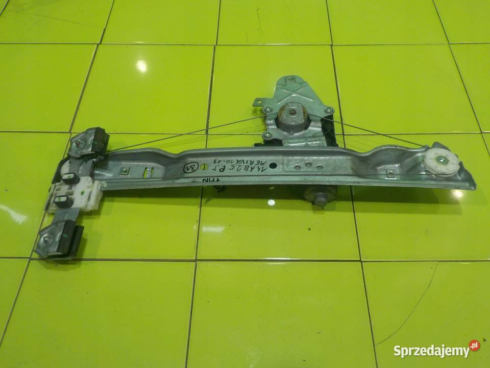 OPEL MERIVA B 11r 5D podnosnik szyby prawy tyl