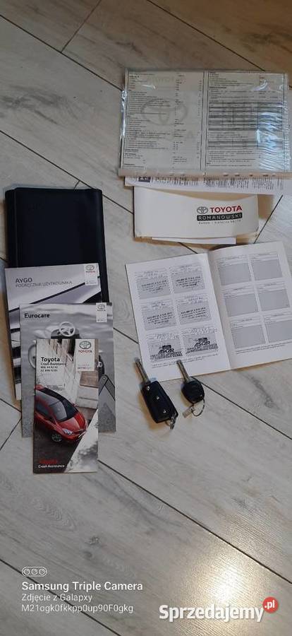 Toyota Aygo kamera X PLAY 998cm3 łódzkie Dolina